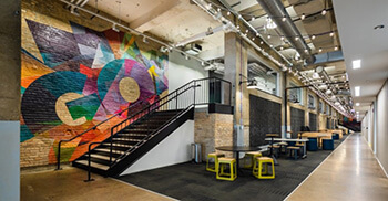 办公设计装修将每个创意展现于流动空间中