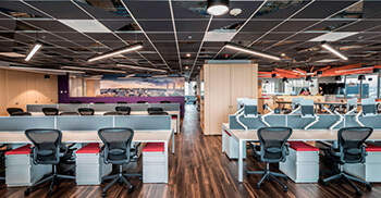 办公区装修设计营造温馨互动的空间元素