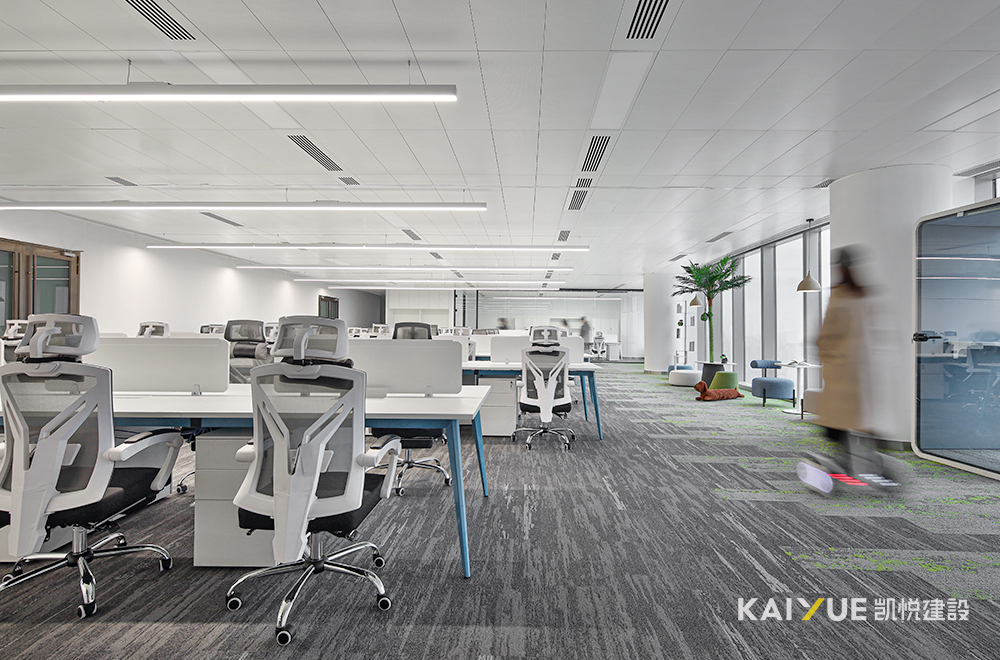 办公室装修办公区效果 办公室装修办公区效果