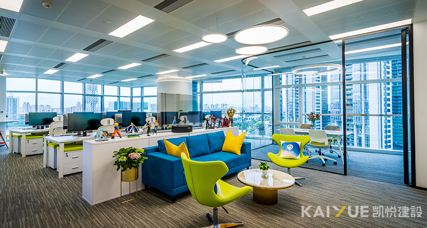 办公室装修完工实景 办公室装修完工实景