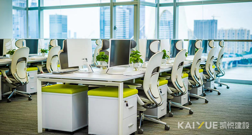 办公室装修完工实景 办公室装修完工实景