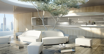 现代办公环境设计之自我休息室