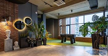 旅行社办公室设计——追求纯净与独特