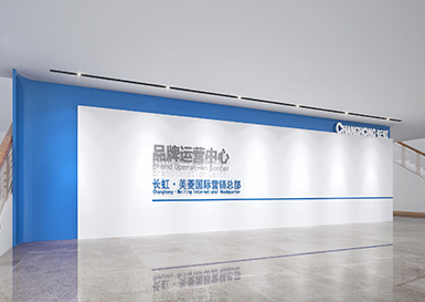 连接世界--长虹电器办公楼设计装修