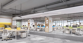 突破局限·建立连接-长虹电器办公空间设计