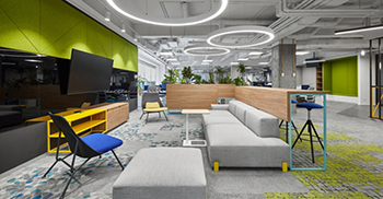 无边界办公室空间设计 通透且亲生物