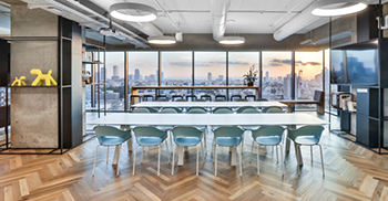 办公室室内设计：讲究空间各方之间的联系