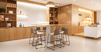 专业办公室设计：选用特色灯饰 让空间“焕发新光”