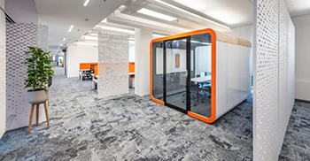 “云世界”的愿景在办公室空间设计中实现