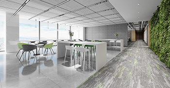 快讯丨凯悦建设喜签拉卡拉二期办公室装修工程项目