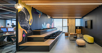 设计师创建了“社区” 为每个人创造了一个愉快的工作环境