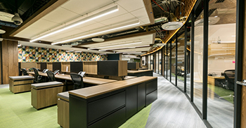 办公室装修设计：以新墨西哥风格为主，结合更现代的趋势和风格