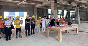 祝贺广东睿鹏材料科学有限公司办公楼装修项目开工大吉