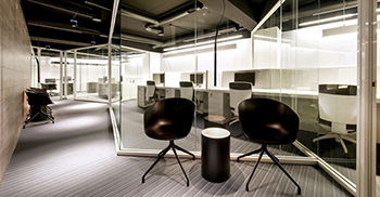 公司办公室装修：“打破”建筑物矩形平面图的僵化