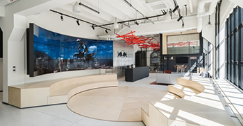 办公室装修——通过在现有楼板上应用抹灰吸音天花板实现令人满意的声学效果