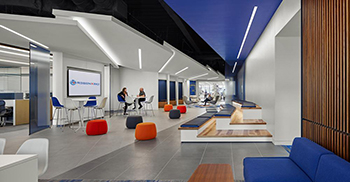 办公楼设计装修——以充满前瞻性的设计映射其在基因治疗领域的创新独角兽形象