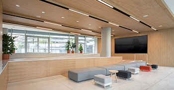 办公楼设计装修——营造一个开放、灵动的全新协作环境 注重健康幸福感和工作/生活的相互平衡