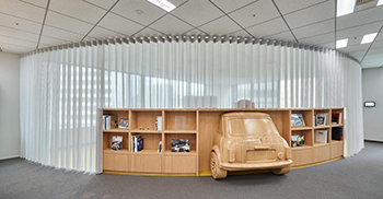 办公设计装修：此概念鼓励每个人都为这一转变做出贡献，令团队变得更加紧密、灵活和高效