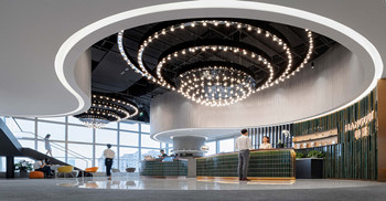 室内装修设计：根据不同的需求来转换空间，“聚人”的空间是企业未来的希望和动力