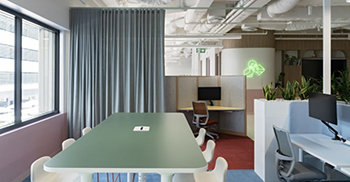 办公室装修：概念驱动始于各种形式的微笑“快乐的脸”