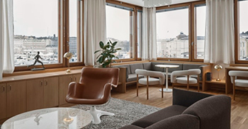 办公楼装修：核心是宽敞的半公共休息室