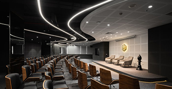 办公室装修设计：现代、新颖和时尚的空间 经典元素作为一个独特的亮点出现