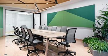 办公室设计装修：接待处和入口是具有视觉冲击力的空间