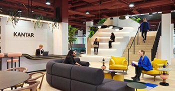 公司办公室设计：从具有数百年历史的城市广场概念中汲取灵感