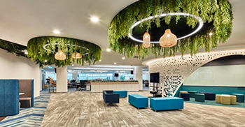 办公室设计装修：向花园城市和电子游戏的童话世界致敬