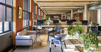 办公室装修设计：以大胆的色彩和创新的设计元素使工作空间充满活力