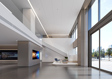 朗盾科技办公楼装修